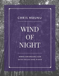 Wind of Night SATB choral sheet music cover Thumbnail